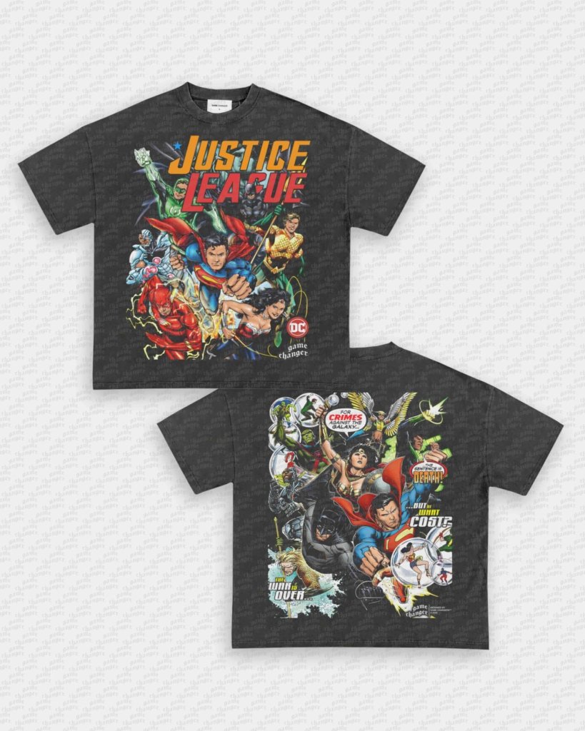 JUSTICE LEAGUE TEE - [DS] - VIBRAS® VIBRAS - GRAPHIC TEES - GAME CHANGERS