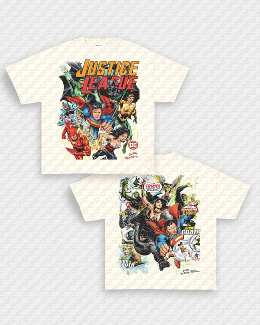 JUSTICE LEAGUE TEE - [DS] - VIBRAS® VIBRAS - GRAPHIC TEES - GAME CHANGERS