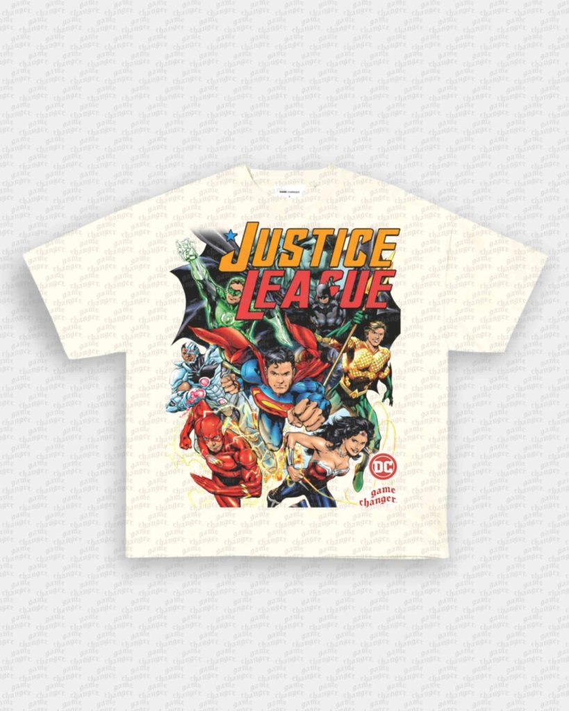 JUSTICE LEAGUE V2 TEE - VIBRAS® VIBRAS - GRAPHIC TEES - GAME CHANGERS