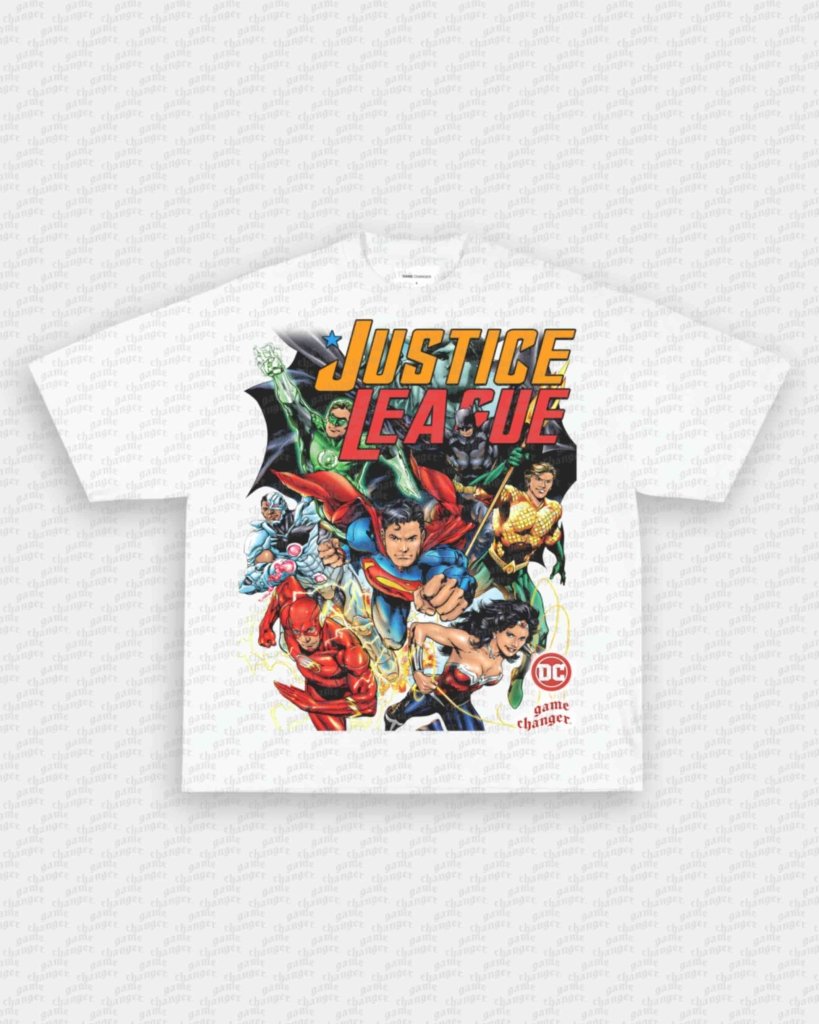 JUSTICE LEAGUE V2 TEE - VIBRAS® VIBRAS - GRAPHIC TEES - GAME CHANGERS