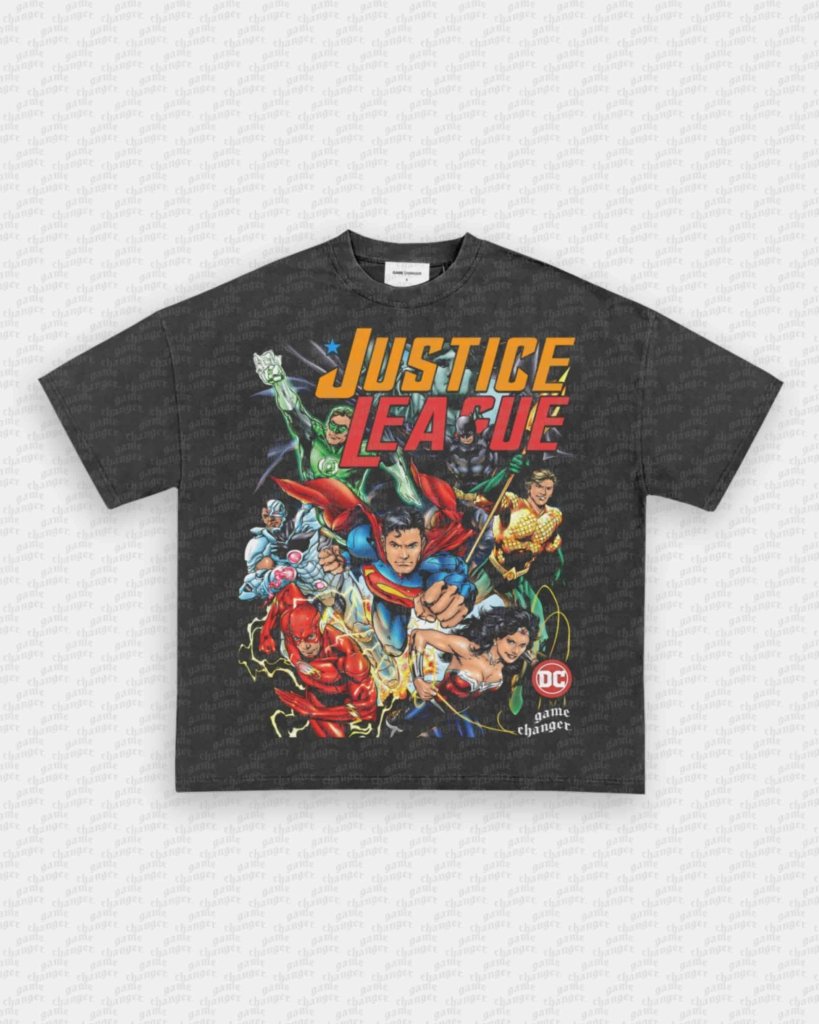 JUSTICE LEAGUE V2 TEE - VIBRAS® VIBRAS - GRAPHIC TEES - GAME CHANGERS