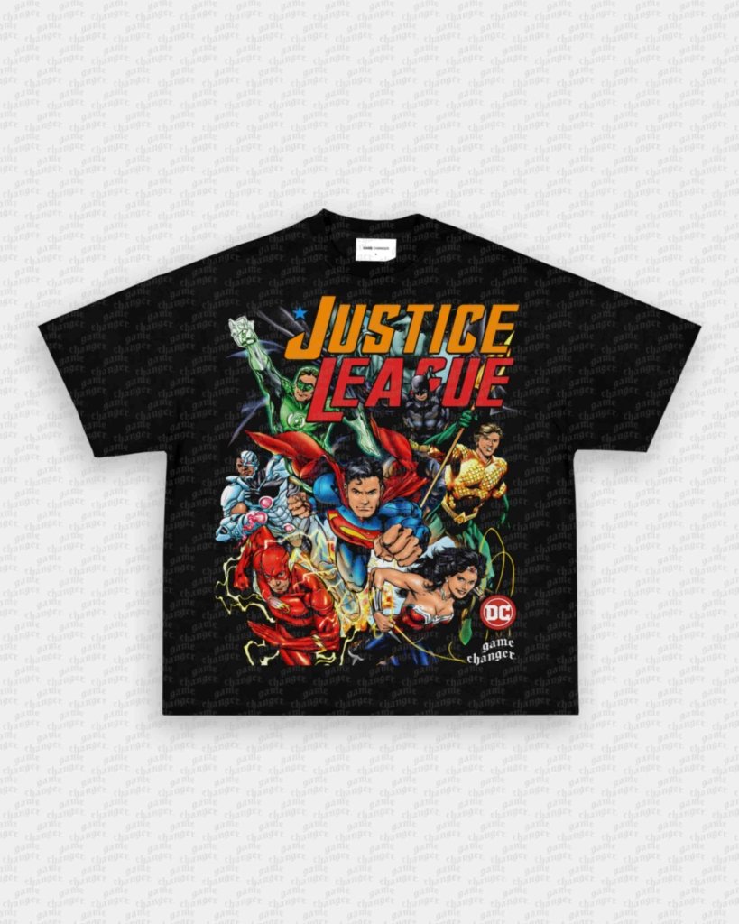 JUSTICE LEAGUE V2 TEE - VIBRAS® VIBRAS - GRAPHIC TEES - GAME CHANGERS