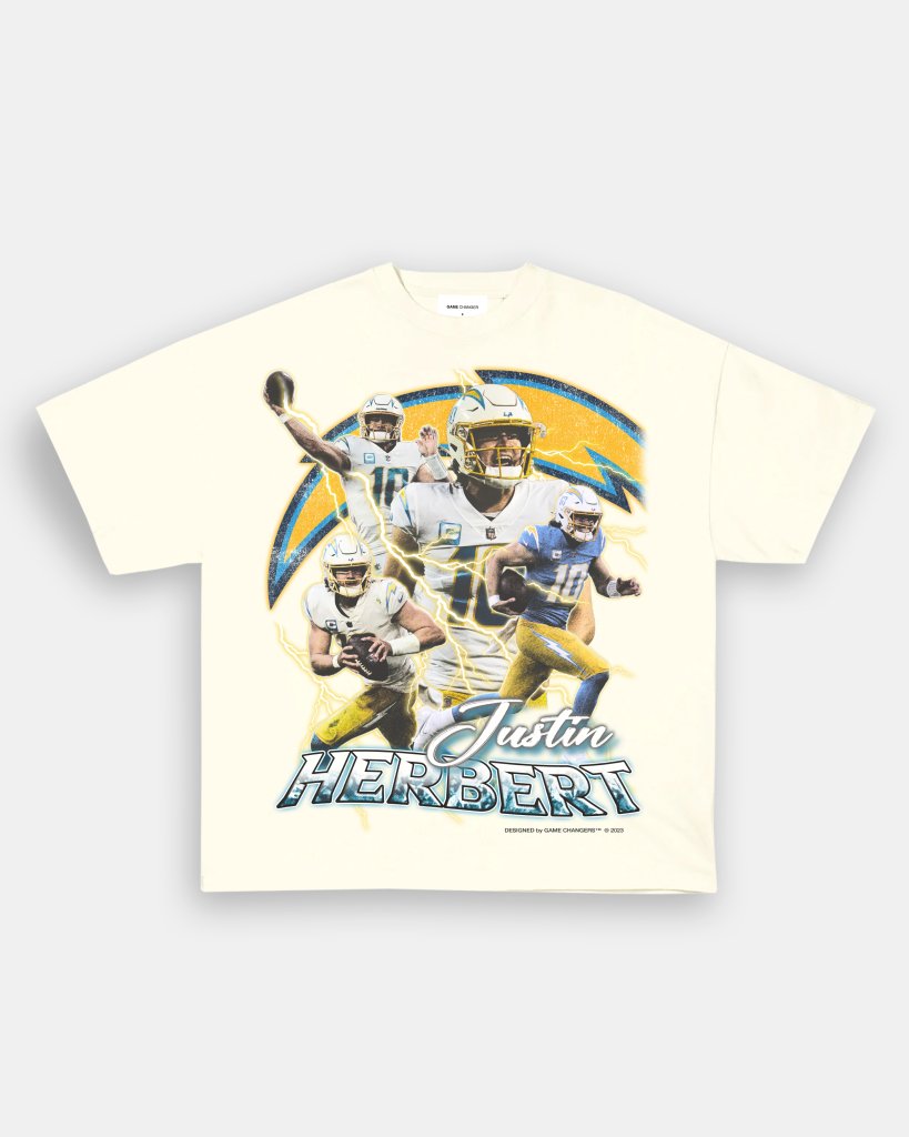 JUSTIN HERBERT TEE - VIBRAS® VIBRAS - GRAPHIC TEES - GAME CHANGERS