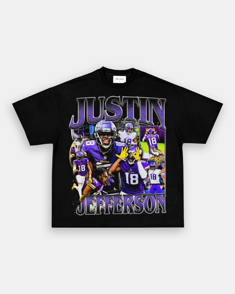 JUSTIN JEFFERSON 2 TEE - VIBRAS® VIBRAS - GRAPHIC TEES - GAME CHANGERS