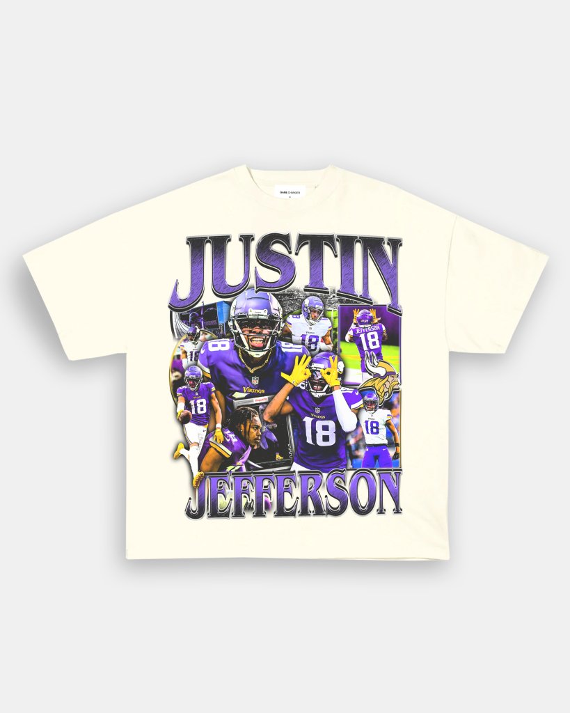 JUSTIN JEFFERSON 2 TEE - VIBRAS® VIBRAS - GRAPHIC TEES - GAME CHANGERS