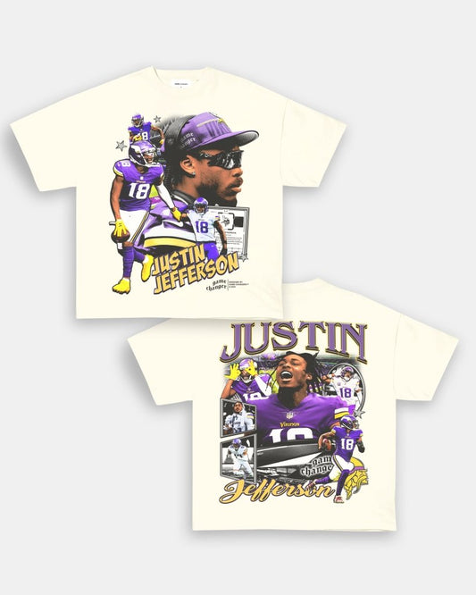 JUSTIN JEFFERSON V3 TEE - [DS] - VIBRAS® VIBRAS - GRAPHIC TEES - GAME CHANGERS