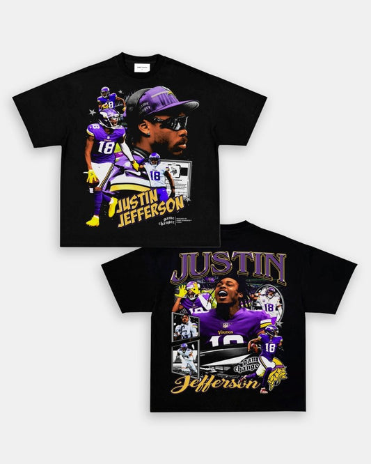 JUSTIN JEFFERSON V3 TEE - [DS] - VIBRAS® VIBRAS - GRAPHIC TEES - GAME CHANGERS