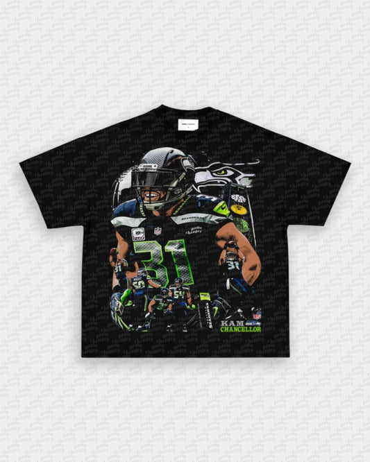 KAM CHANCELLOR TEE - VIBRAS® VIBRAS - GRAPHIC TEES - GAME CHANGERS