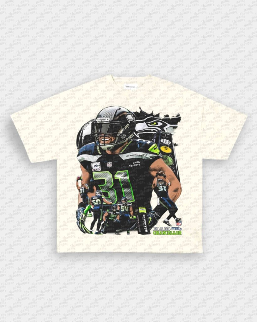 KAM CHANCELLOR TEE - VIBRAS® VIBRAS - GRAPHIC TEES - GAME CHANGERS