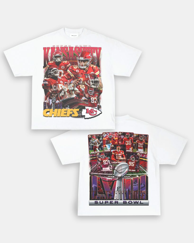 KC CHIEFS - SB LVIII TEE - [DS] - VIBRAS® VIBRAS - GRAPHIC TEES - GAME CHANGERS