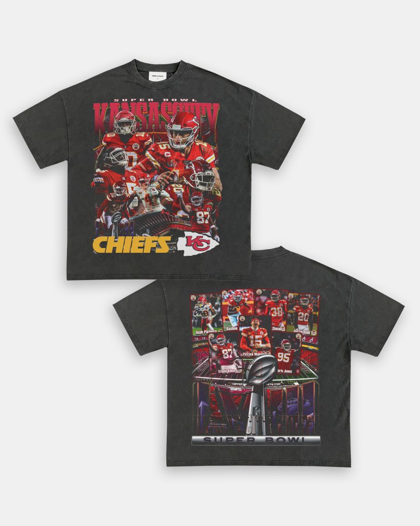 KC CHIEFS - SB LVIII TEE - [DS] - VIBRAS® VIBRAS - GRAPHIC TEES - GAME CHANGERS