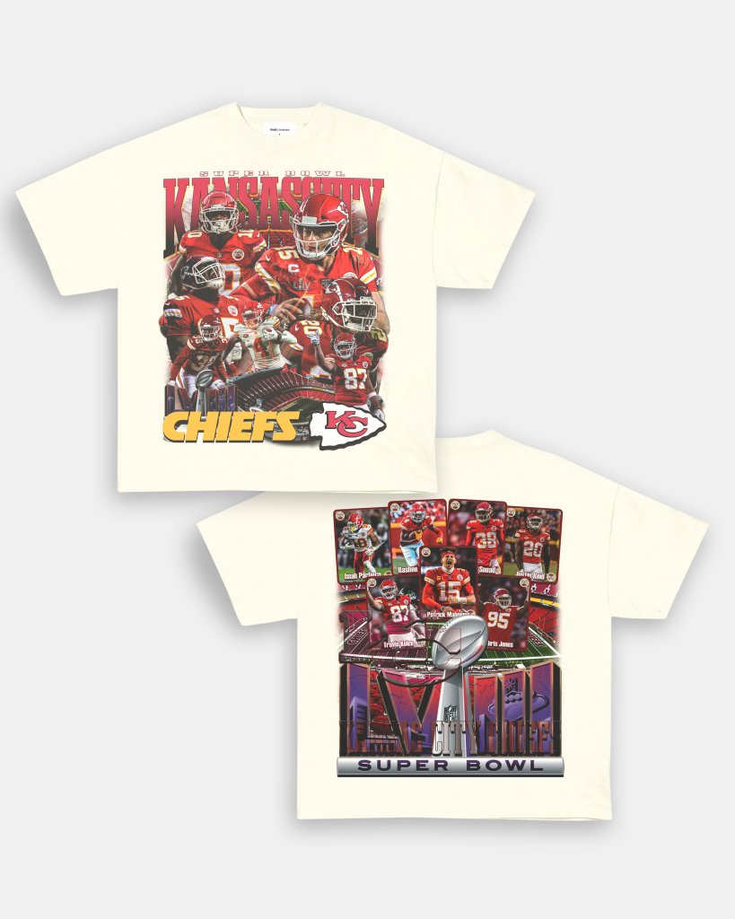 KC CHIEFS - SB LVIII TEE - [DS] - VIBRAS® VIBRAS - GRAPHIC TEES - GAME CHANGERS