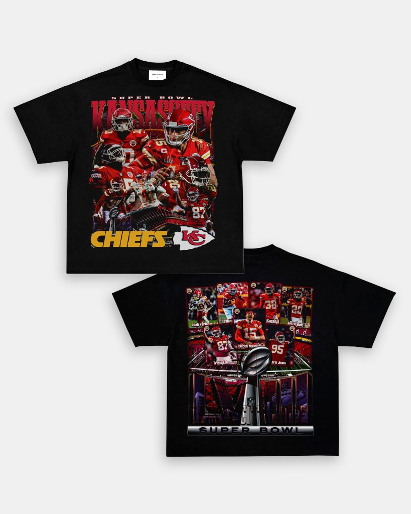 KC CHIEFS - SB LVIII TEE - [DS] - VIBRAS® VIBRAS - GRAPHIC TEES - GAME CHANGERS