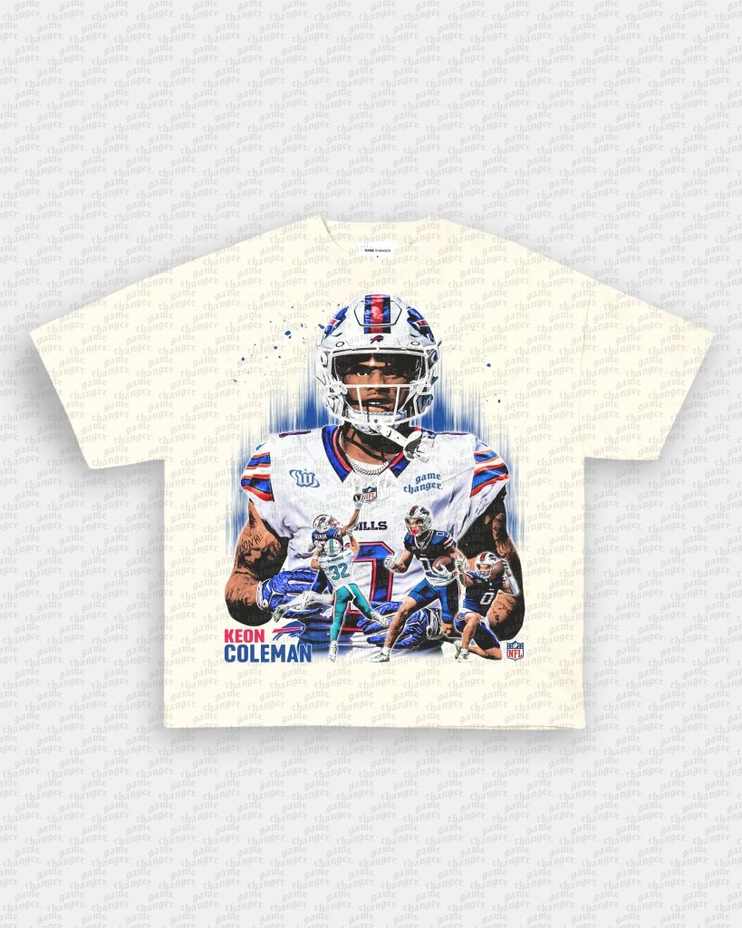 KEON COLEMAN - BILLS TEE - VIBRAS® VIBRAS - GRAPHIC TEES - GAME CHANGERS