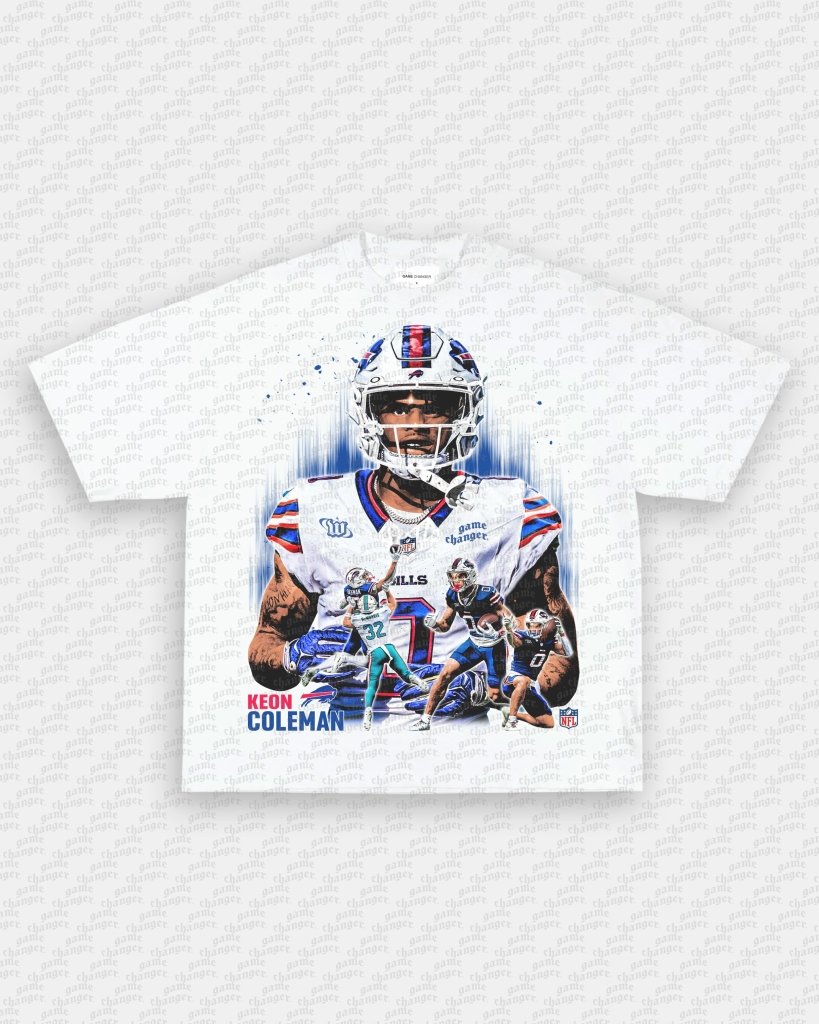 KEON COLEMAN - BILLS TEE - VIBRAS® VIBRAS - GRAPHIC TEES - GAME CHANGERS