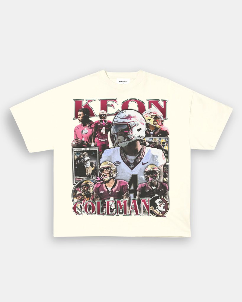 KEON COLEMAN TEE - VIBRAS® VIBRAS - GRAPHIC TEES - GAME CHANGERS