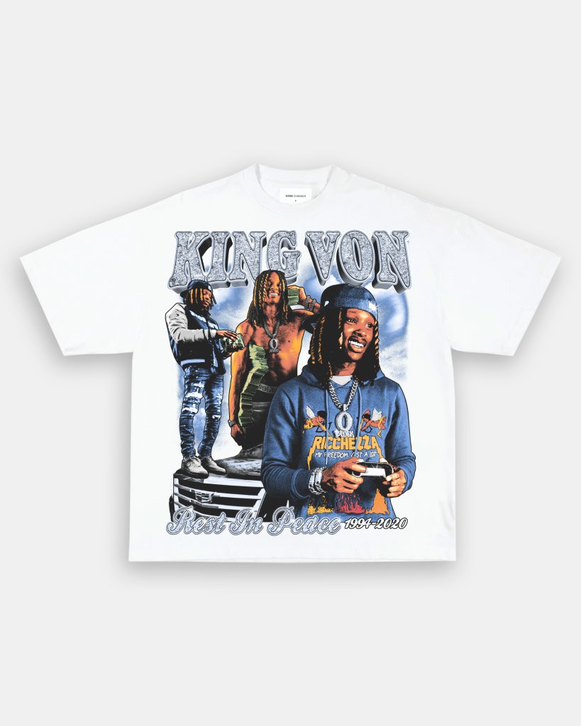 KING VON 2 TEE - VIBRAS® VIBRAS - GRAPHIC TEES - GAME CHANGERS