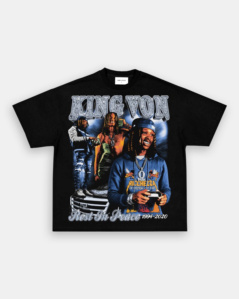 KING VON 2 TEE - VIBRAS® VIBRAS - GRAPHIC TEES - GAME CHANGERS