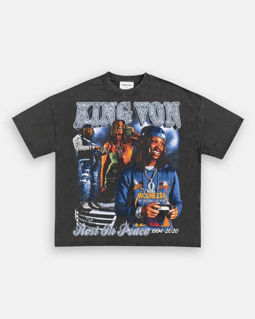 KING VON 2 TEE - VIBRAS® VIBRAS - GRAPHIC TEES - GAME CHANGERS