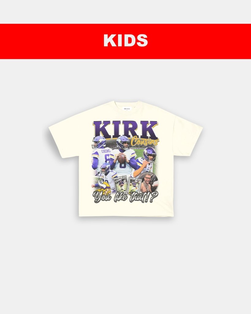 KIRK COUSINS - KIDS TEE - VIBRAS® VIBRAS - GRAPHIC TEES - GAME CHANGERS