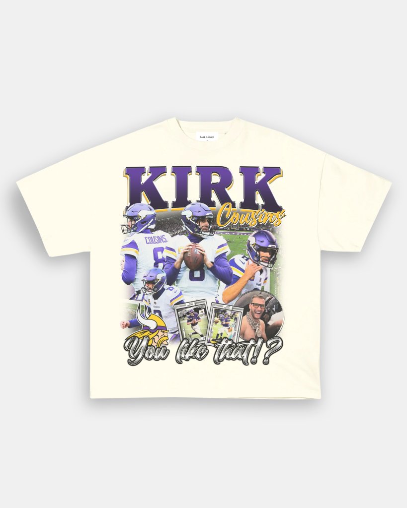 KIRK COUSINS TEE - VIBRAS® VIBRAS - GRAPHIC TEES - GAME CHANGERS