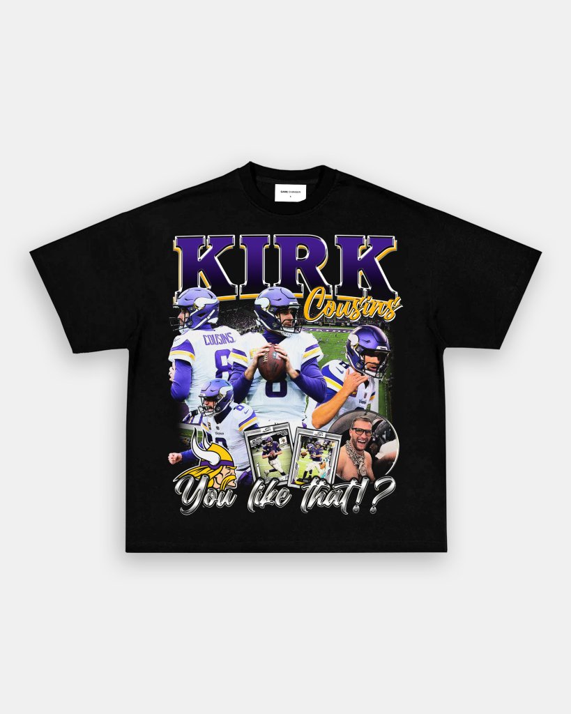 KIRK COUSINS TEE - VIBRAS® VIBRAS - GRAPHIC TEES - GAME CHANGERS