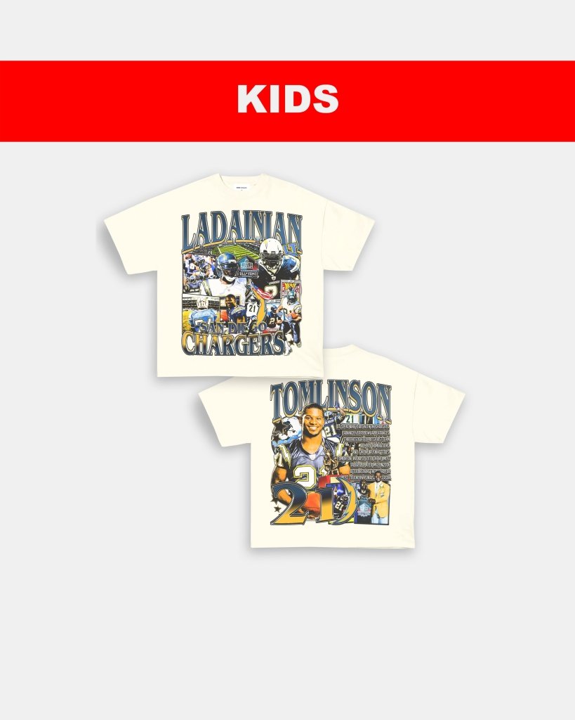 LADAINIAN TOMLINSON 2 DS - KIDS TEE [DS] - VIBRAS® VIBRAS - GRAPHIC TEES - GAME CHANGERS