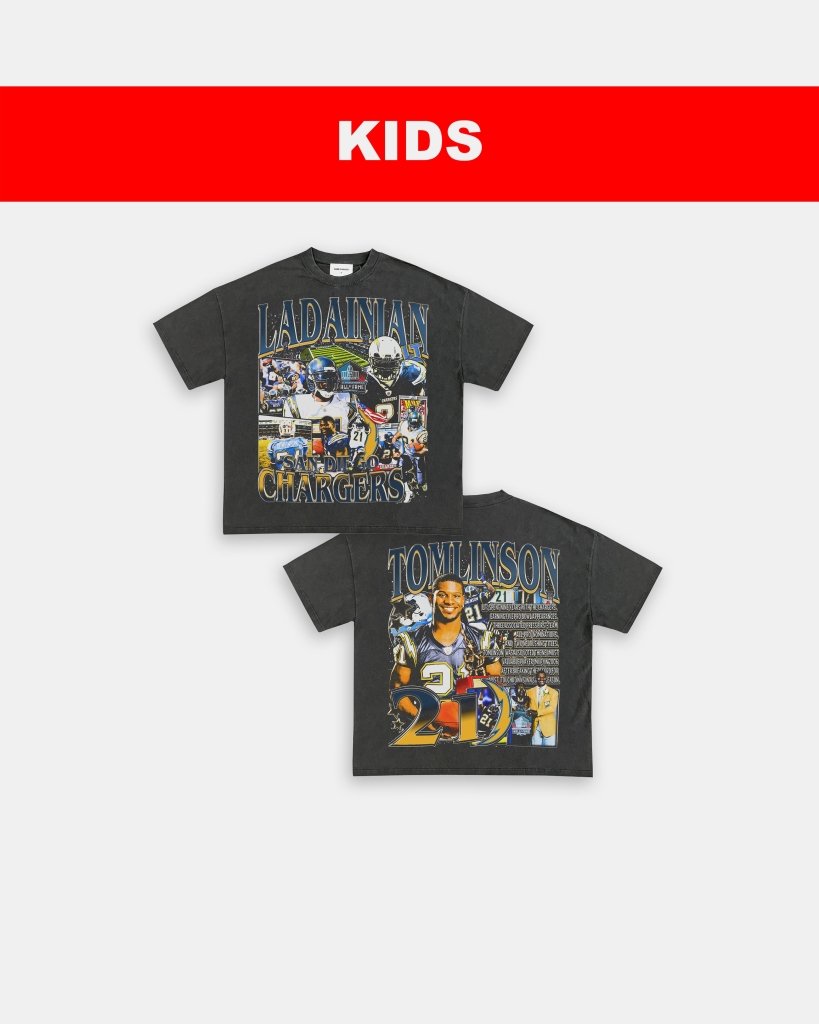 LADAINIAN TOMLINSON 2 DS - KIDS TEE [DS] - VIBRAS® VIBRAS - GRAPHIC TEES - GAME CHANGERS