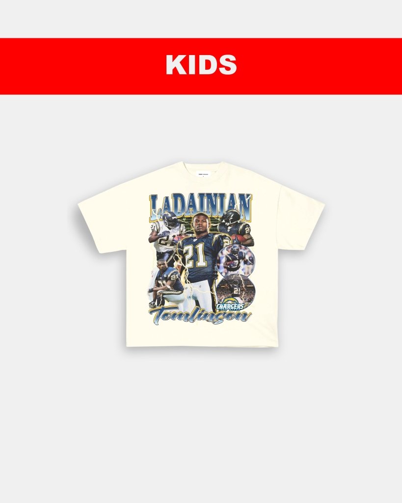 LADAINIAN TOMLINSON - KIDS TEE - VIBRAS® VIBRAS - GRAPHIC TEES - GAME CHANGERS