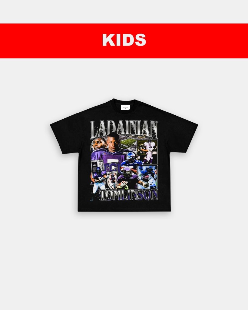 LADAINIAN TOMLINSON - TCU - KIDS TEE - VIBRAS® VIBRAS - GRAPHIC TEES - GAME CHANGERS