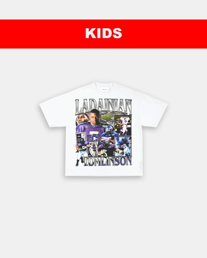 LADAINIAN TOMLINSON - TCU - KIDS TEE - VIBRAS® VIBRAS - GRAPHIC TEES - GAME CHANGERS