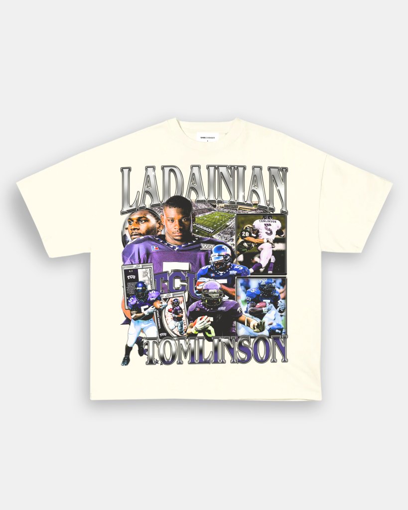 LADAINIAN TOMLINSON - TCU TEE - VIBRAS® VIBRAS - GRAPHIC TEES - GAME CHANGERS