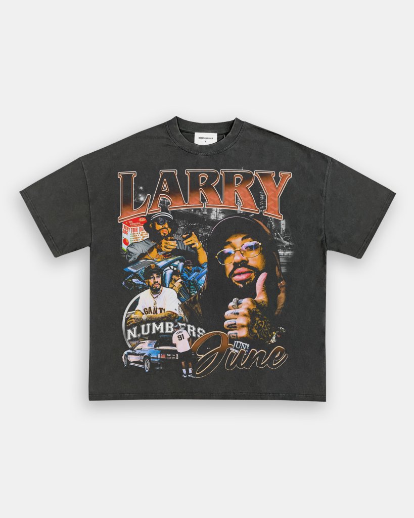 LARRY JUNE [FRONT PRINT ONLY] TEE - VIBRAS® VIBRAS - GRAPHIC TEES - GAME CHANGERS