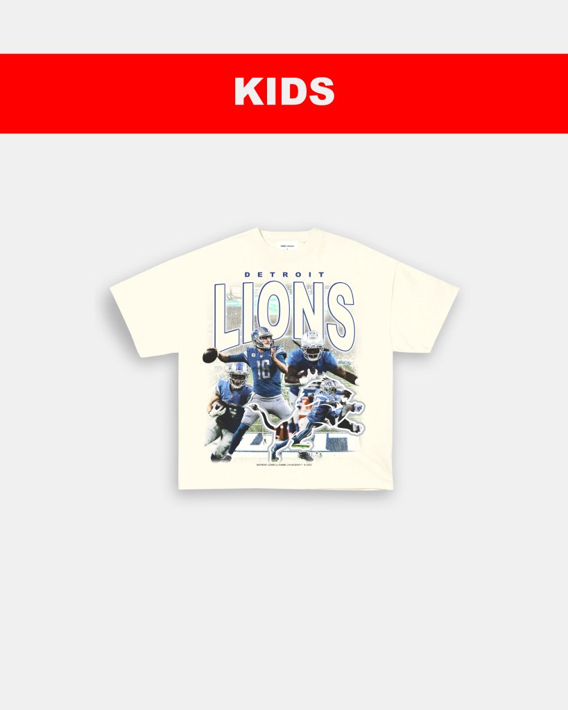 LIONS - KIDS TEE - VIBRAS® VIBRAS - GRAPHIC TEES - GAME CHANGERS