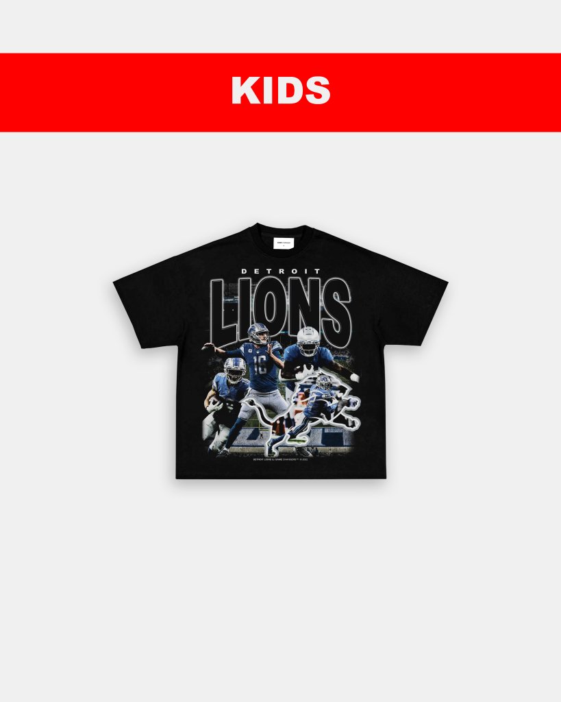 LIONS - KIDS TEE - VIBRAS® VIBRAS - GRAPHIC TEES - GAME CHANGERS