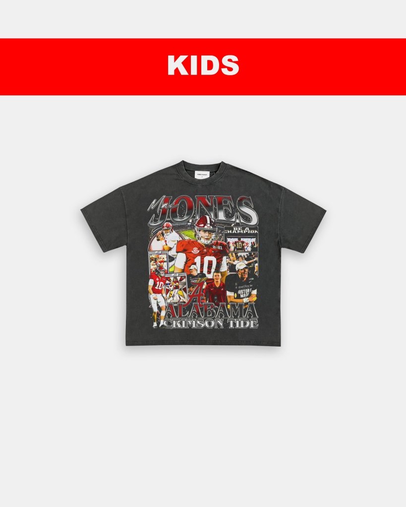 MAC JONES - ALABAMA - KIDS TEE - VIBRAS® VIBRAS - GRAPHIC TEES - GAME CHANGERS