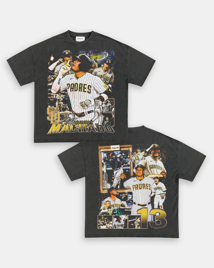 MANNY MACHADO TEE - [DS] - VIBRAS® VIBRAS - GRAPHIC TEES - GAME CHANGERS