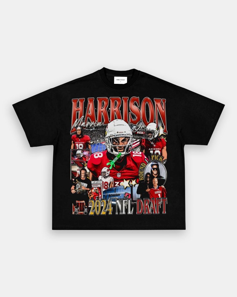 MARVIN HARRISON JR - CARDINALS TEE - VIBRAS® VIBRAS - GRAPHIC TEES - GAME CHANGERS