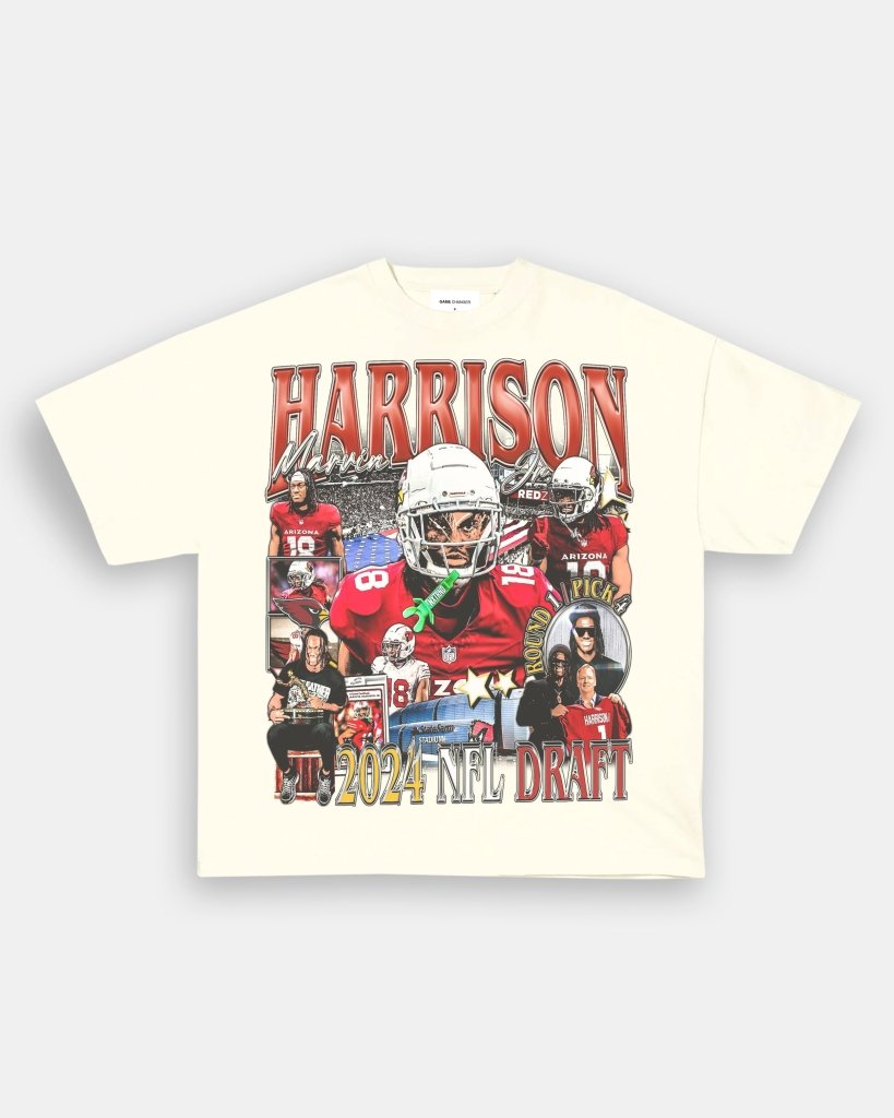 MARVIN HARRISON JR - CARDINALS TEE - VIBRAS® VIBRAS - GRAPHIC TEES - GAME CHANGERS