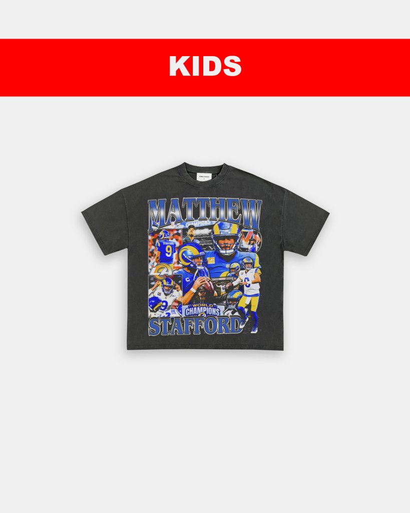 MATTHEW STAFFORD - KIDS TEE - VIBRAS® VIBRAS - GRAPHIC TEES - GAME CHANGERS