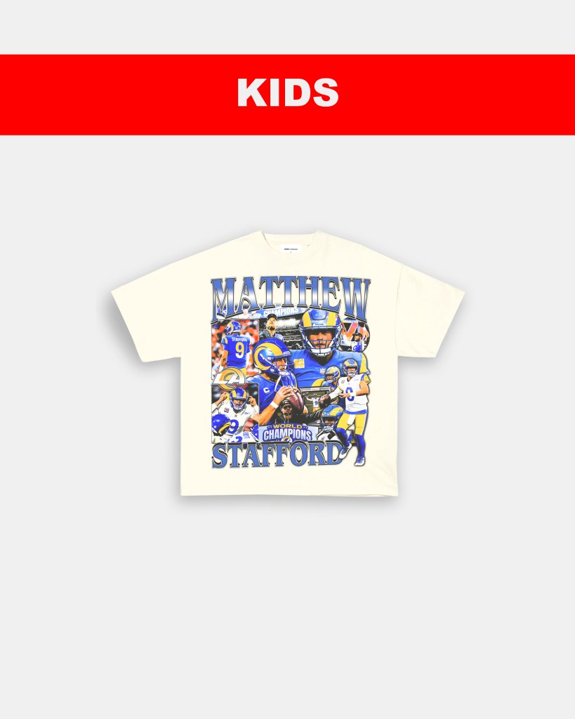 MATTHEW STAFFORD - KIDS TEE - VIBRAS® VIBRAS - GRAPHIC TEES - GAME CHANGERS