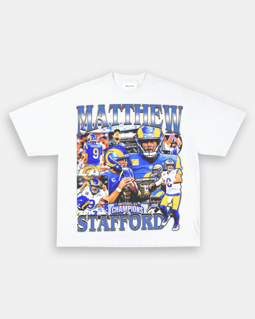 MATTHEW STAFFORD TEE - VIBRAS® VIBRAS - GRAPHIC TEES - GAME CHANGERS