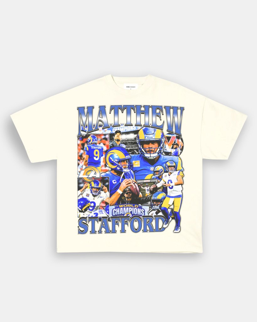 MATTHEW STAFFORD TEE - VIBRAS® VIBRAS - GRAPHIC TEES - GAME CHANGERS