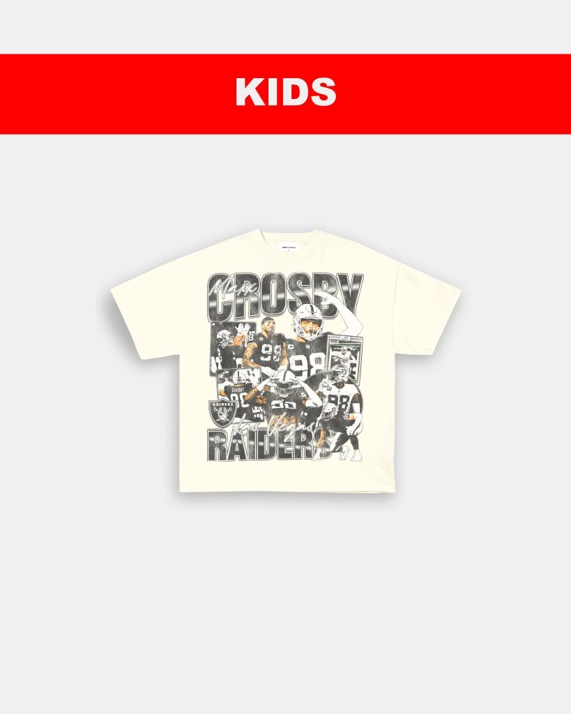 MAXX CROSBY 2 - KIDS TEE - VIBRAS® VIBRAS - GRAPHIC TEES - GAME CHANGERS