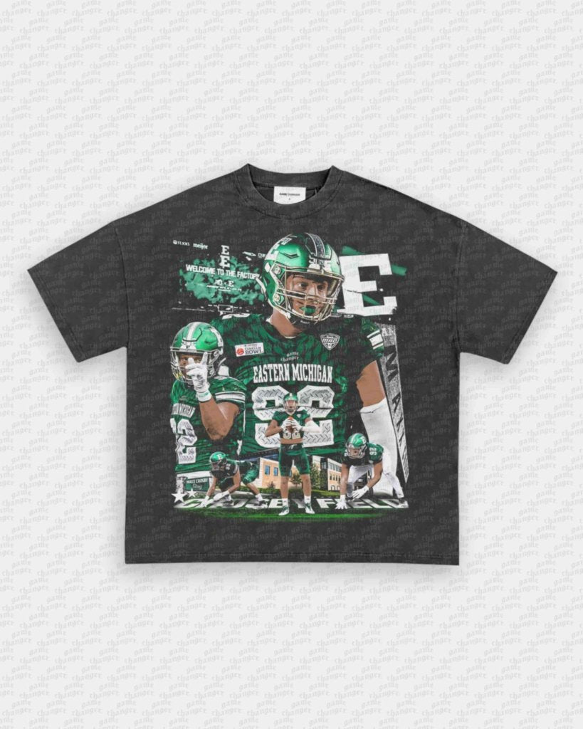 MAXX CROSBY - EASTERN MICHIGAN TEE - VIBRAS® VIBRAS - GRAPHIC TEES - GAME CHANGERS