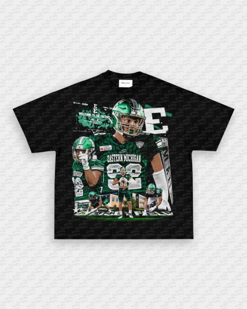 MAXX CROSBY - EASTERN MICHIGAN TEE - VIBRAS® VIBRAS - GRAPHIC TEES - GAME CHANGERS