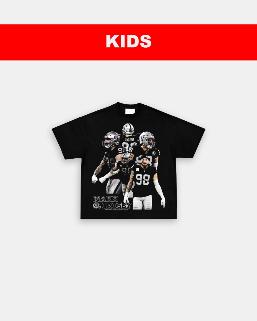 MAXX CROSBY - KIDS TEE - VIBRAS® VIBRAS - GRAPHIC TEES - GAME CHANGERS