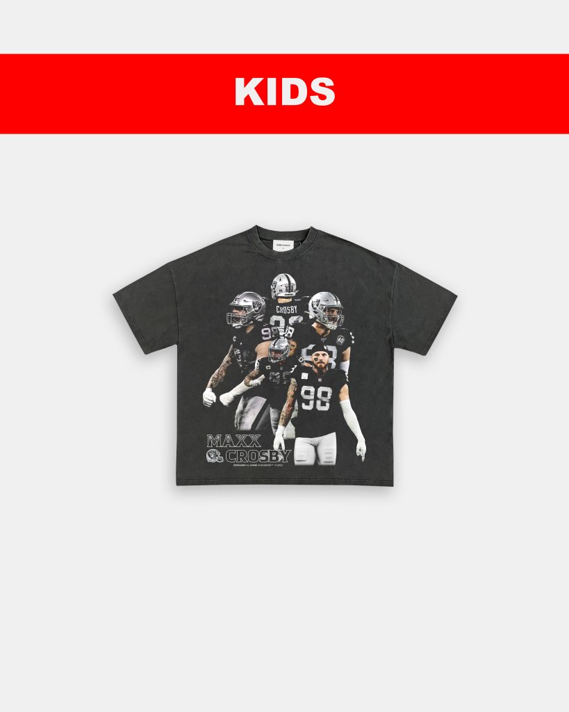 MAXX CROSBY - KIDS TEE - VIBRAS® VIBRAS - GRAPHIC TEES - GAME CHANGERS