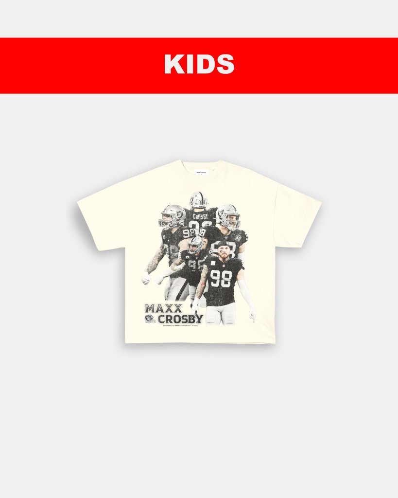 MAXX CROSBY - KIDS TEE - VIBRAS® VIBRAS - GRAPHIC TEES - GAME CHANGERS