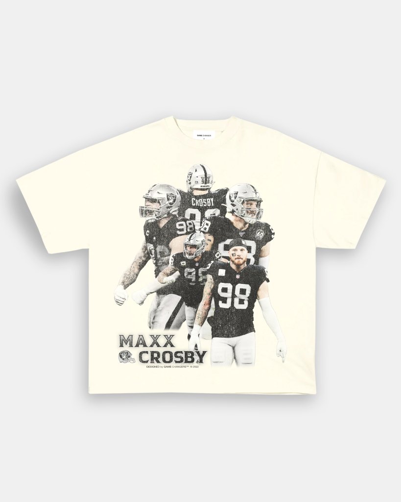 MAXX CROSBY TEE - VIBRAS® VIBRAS - GRAPHIC TEES - GAME CHANGERS